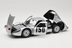 Porsche 904 GTS #150 E. Bohringer Rally Monte Carlo 1965 Class Winner Minichamps 1:18 180656750 Metalli — kuva 2 / 8