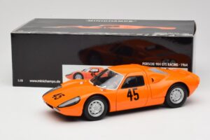 Porsche 904 GTS #45 B. Pon / Koch 1000km Nurburgring 1964 Minichamps 1:18 180646745 Metalli — kuva 8 / 8