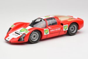 Porsche 906E BP World Record Runs Monza 1967 Minichamps 1:18 100676100 Metalli
