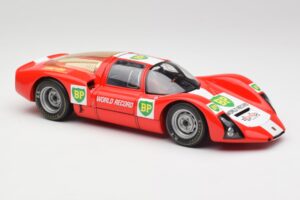 Porsche 906E BP World Record Runs Monza 1967 Minichamps 1:18 100676100 Metalli — kuva 6 / 8