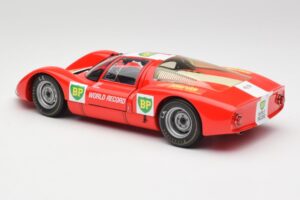 Porsche 906E BP World Record Runs Monza 1967 Minichamps 1:18 100676100 Metalli — kuva 7 / 8