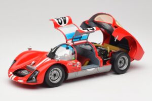 Porsche 906K #49 R. Vogele / J. Siffert 12 Hours of Sebring 1966 Minichamps 1:18 100666149 Metalli — kuva 2 / 8
