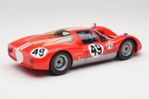 Porsche 906K #49 R. Vogele / J. Siffert 12 Hours of Sebring 1966 Minichamps 1:18 100666149 Metalli — kuva 3 / 8
