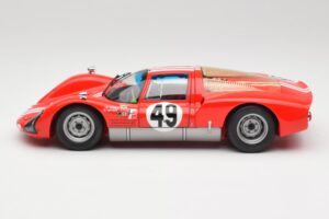 Porsche 906K #49 R. Vogele / J. Siffert 12 Hours of Sebring 1966 Minichamps 1:18 100666149 Metalli — kuva 4 / 8