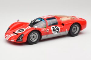 Porsche 906K #49 R. Vogele / J. Siffert 12 Hours of Sebring 1966 Minichamps 1:18 100666149 Metalli