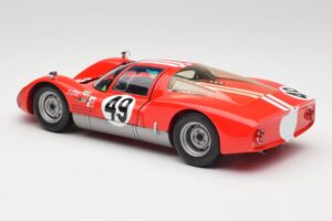 Porsche 906K #49 R. Vogele / J. Siffert 12 Hours of Sebring 1966 Minichamps 1:18 100666149 Metalli — kuva 7 / 8