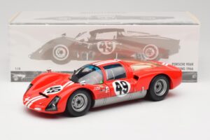 Porsche 906K #49 R. Vogele / J. Siffert 12 Hours of Sebring 1966 Minichamps 1:18 100666149 Metalli — kuva 8 / 8