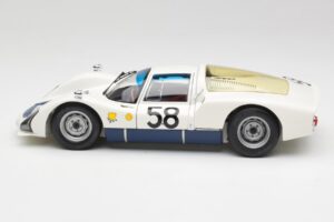 Porsche 906K #58 G. Klass / R. Stommelen 24 Hours of Le Mans 1966 Minichamps 1:18 100666158 Metalli — kuva 4 / 8