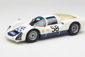 Porsche 906K #58 G. Klass / R. Stommelen 24 Hours of Le Mans 1966 Minichamps 1:18 100666158 Metalli