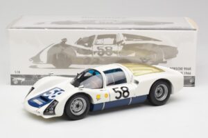 Porsche 906K #58 G. Klass / R. Stommelen 24 Hours of Le Mans 1966 Minichamps 1:18 100666158 Metalli — kuva 8 / 8