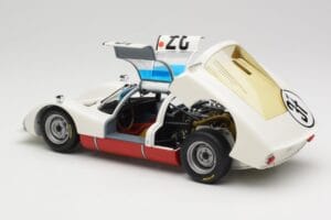 Porsche 906 K #37 V. Elford / B. Pon Porsche System 24 Hours of Le Mans 1967 Minichamps 1:18 100676137 Metalli — kuva 5 / 8
