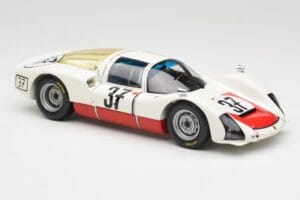 Porsche 906 K #37 V. Elford / B. Pon Porsche System 24 Hours of Le Mans 1967 Minichamps 1:18 100676137 Metalli — kuva 6 / 8