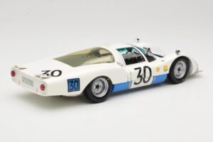 Porsche 906 LE #30 J. Siffert / C. Davis GT Class Winner Le Mans 1966 Minichamps 1:18 100666130 Metalli — kuva 3 / 8