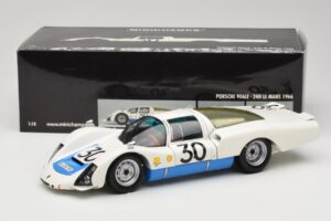 Porsche 906 LE #30 J. Siffert / C. Davis GT Class Winner Le Mans 1966 Minichamps 1:18 100666130 Metalli — kuva 8 / 8