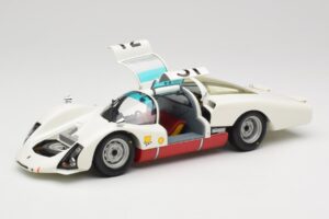 Porsche 906 LH #31 H. Herrmann / H. Linge Porsche System Engineering 24 Hours of Le Mans 1966 Minichamps 1:18 100666131 Metal — kuva 2 / 8