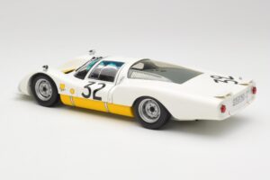 Porsche 906LH #32 Porsche System Engineering G. Schutz / P. De Klerk 24 Hours of Le Mans 1966 Minichamps 1:18 100666132 Metal — kuva 7 / 8