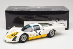 Porsche 906LH #32 Porsche System Engineering G. Schutz / P. De Klerk 24 Hours of Le Mans 1966 Minichamps 1:18 100666132 Metal — kuva 8 / 8