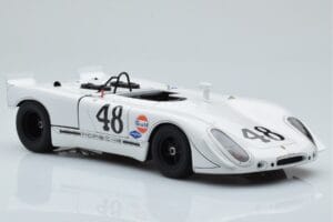 Porsche 908/02 #48 S. McQueen / P. Revson 12 Hours of Sebring 2nd Place Post Race Version 1970 AUTOart 1:18 87072 Metalli — kuva 6 / 8
