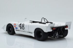 Porsche 908/02 #48 S. McQueen / P. Revson 12 Hours of Sebring 2nd Place Post Race Version 1970 AUTOart 1:18 87072 Metalli — kuva 7 / 8