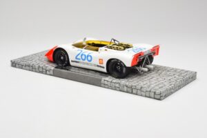 Porsche 908/02 Spyder #266 G. Mitter / G. Schuetz Targa Florio 1969 Minichamps 1:18 107692266 Metalli — kuva 5 / 6