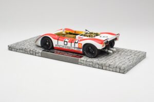 Porsche 908/02 Spyder #6 K. Lins / R. Attwood Nürburgring 1000km 1969 Minichamps 1:18 107692006 Metalli — kuva 5 / 6