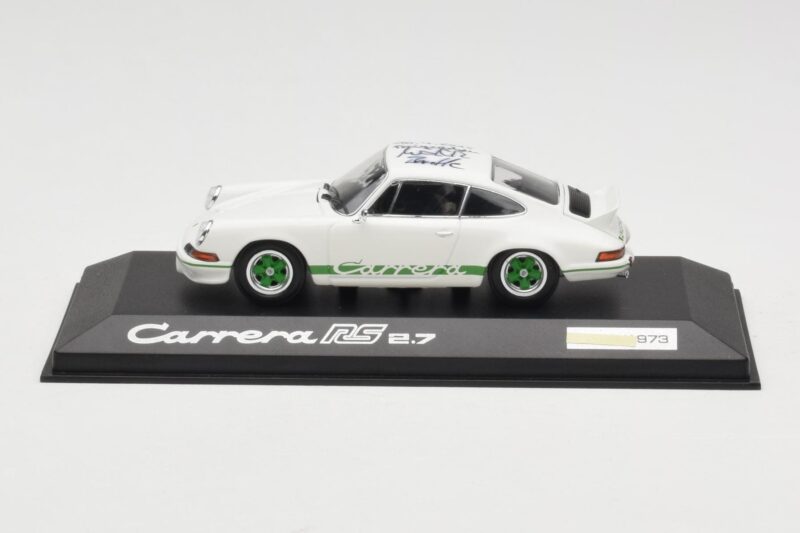Porsche 911 2.7 Carrera RS Valkoinen Minichamps 1:43 WAP0201420G Metalli
