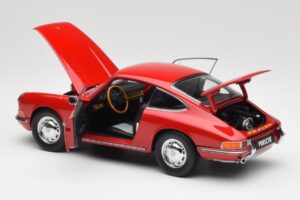 Porsche 911 901 Signal Punainen Kyosho 1:18 08969R Metalli — kuva 5 / 8