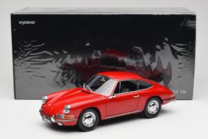 Porsche 911 901 Signal Punainen Kyosho 1:18 08969R Metalli — kuva 8 / 8