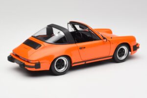 Porsche 911 930 Carrera 3.2 Targa Oranssi Minichamps 1:18 100063064 Metalli — kuva 3 / 8