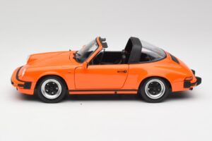 Porsche 911 930 Carrera 3.2 Targa Oranssi Minichamps 1:18 100063064 Metalli — kuva 4 / 8