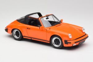 Porsche 911 930 Carrera 3.2 Targa Oranssi Minichamps 1:18 100063064 Metalli — kuva 6 / 8
