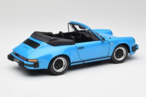 Porsche 911 930 Carrera Cabriolet Sininen Minichamps 1:18 100063032 Metalli — kuva 3 / 8