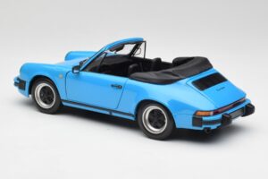 Porsche 911 930 Carrera Cabriolet Sininen Minichamps 1:18 100063032 Metalli — kuva 7 / 8