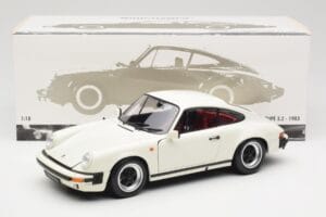 Porsche 911 930 Carrera 3.2 Grand Prix White Minichamps 1:18 100063024 Metalli — kuva 8 / 8