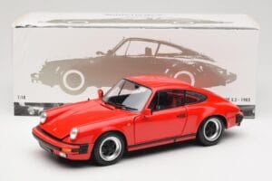 Porsche 911 930 Carrera 3.2 Guards Red Minichamps 1:18 100063021 Metalli — kuva 8 / 8