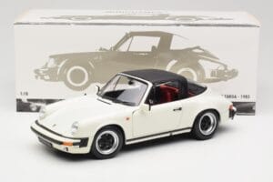 Porsche 911 930 Carrera Targa 3.2 Grand Prix White Minichamps 1:18 100063062 Metalli — kuva 8 / 8