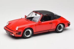 Porsche 911 930 Carrera Targa 3.2 Guards Red Minichamps 1:18 100063061 Metalli — kuva 3 / 9