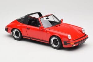 Porsche 911 930 Carrera Targa 3.2 Guards Red Minichamps 1:18 100063061 Metalli — kuva 7 / 9