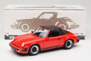Porsche 911 930 Carrera Targa 3.2 Guards Red Minichamps 1:18 100063061 Metalli — kuva 9 / 9