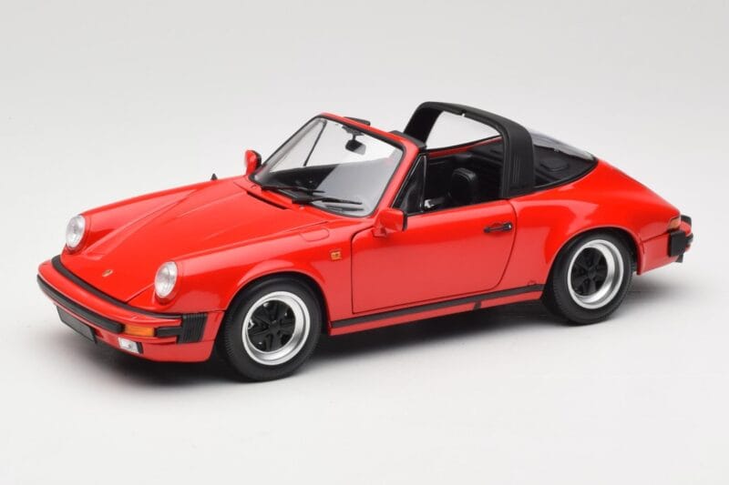 Porsche 911 930 Carrera Targa 3.2 Guards Red Minichamps 1:18 100063061 Metalli