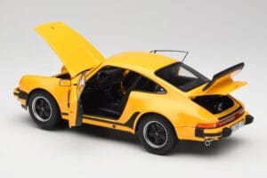 Porsche 911 930 Turbo 3.0 Keltainen Norev 1:18 187579 Metalli — kuva 5 / 8