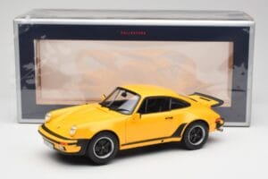 Porsche 911 930 Turbo 3.0 Keltainen Norev 1:18 187579 Metalli — kuva 8 / 8