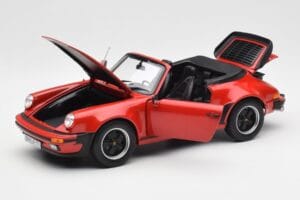 Porsche 911 930 Turbo Avoauto Punainen Norev 1:18 187664 Metalli — kuva 2 / 8