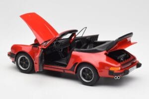 Porsche 911 930 Turbo Avoauto Punainen Norev 1:18 187664 Metalli — kuva 5 / 8