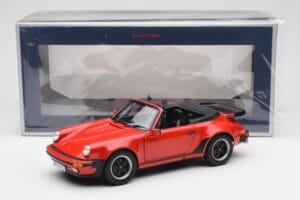 Porsche 911 930 Turbo Avoauto Punainen Norev 1:18 187664 Metalli — kuva 8 / 8