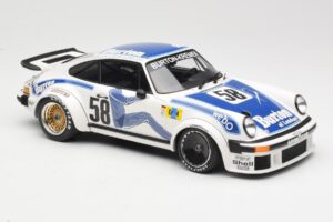 Porsche 911 934 #58 B. Wollek / P. Gurdjian Kremer Racing Winners Group 4 24 Hours of Le Mans 1977 Minichamps 1:18 155776458  — kuva 4 / 6