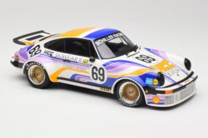 Porsche 911 934 Schiller Racing Team #69 R. Haldi / H. Vetsch 24 Hours of Le Mans 1976 Minichamps 1:18 155766469 Metalli — kuva 4 / 6