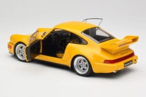 Porsche 911 964 3.8 RS Speed Yellow Solido 1:18 S1803401 Metalli — kuva 4 / 7