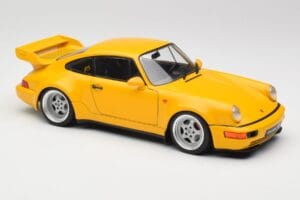 Porsche 911 964 3.8 RS Speed Yellow Solido 1:18 S1803401 Metalli — kuva 5 / 7