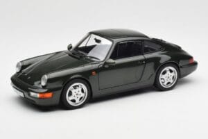 Porsche 911 964 Carrera 4 Vihreä Metallinen Norev 1:18 187321 Metalli